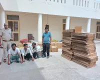 Nuh Mewat News: फिरोजपुर झिरका पुलिस की कार्रवाई, अगोन मोड़ पर नाकाबंदी के दौरान अवैध विस्फोटक सामग्री से भरा टेम्पो पकड़ा, तीन युवक गिरफ्तार