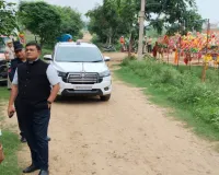 Nuh Mewat News: नूंह पुलिस अधीक्षक ने किया कावड़ रूट का निरीक्षण, कावड़ शिविरों में व्यवस्थाओं का लिया जायजा