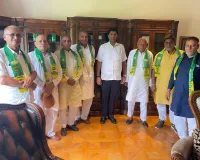Rewari News: बावल में जेजेपी परिवार में पुराने साथी फिर शामिल हुए 