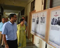 Nuh Mewat News: विभाजन विभीषिका स्मृति दिवस पर लघु सचिवालय में लगाई गई प्रदर्शनी
