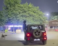 Mewat/ Tawdu News: तावडू अनाज मंडी में थार पर चढ़कर शराब पीते युवक ने मचाया हुड़दंग, तेज म्यूजिक और गाली-गलौज पर गिरफ्तार
