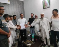 Ferozpure Jhirka News: मेवात कैडर बचाने की मांग,अध्यापकों ने भाजपा नेता नसीम अहमद के माध्यम से मुख्यमंत्री को भेजा ज्ञापन