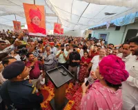 Rewari News : मंत्री राव नरवीर के गांव में मंत्री आरती राव की धमक 