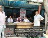 Faridabad News : सेवा संकल्प अभियान के तहत विभिन्न स्थानों पर नि:शुल्क स्वास्थ्य जांच शिविर आयोजित
