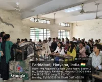 Faridabad News : एसआईआर-2026 को लेकर जागरूकता कार्यक्रम आयोजित