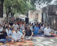 Narnaul News: नारनौल में नगर पालिका कर्मचारियों का धरना 37वें दिन भी जारी