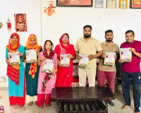 Narnaul News: सीएम नायब सैनी के नारनौल दौरे को लेकर भाजपा कार्यकर्ताओं ने सलामपुरा में दिया न्योता