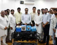 Nuh/Mewat News: खेलो मेवात अभियान के तहत 32 ग्राम पंचायतों को वितरित की गई खेल सामग्री