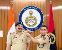 Kurukshetra News: जिला पुलिस से 10 उप निरीक्षक पदोन्नत, पुलिस अधीक्षक ने स्टार लगाकर दी शुभकामनाएं 