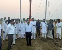 Nuh/Mewat News: ताऊ देवीलाल सम्मान दिवस रैली स्थल का ताहिर हुसैन ने किया दौरा 