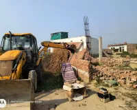 Mewat/Punhana News: पुन्हाना में 22 एकड़ में फैली पांच अवैध कॉलोनियों पर चला पीला पंजा