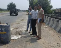 Mewat/Tawdu News: केएमपी एक्सप्रेसवे पर एचएसआईआईडीसी का एक्शन,अवैध कट बंद कर टूटी ग्रिलिंग कराई दुरुस्त। 