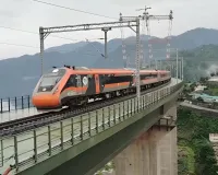 Jammu News: दुनिया के सबसे ऊंचे ब्रिज पर सौ किमी प्रति घंटे से दौड़ी ट्रेन