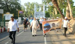 Faridabad News : हरियाणा पर्यटन निगम की पहल: सूरजकुंड से आसोला भाटी तक निकली हैरिटेज वॉक