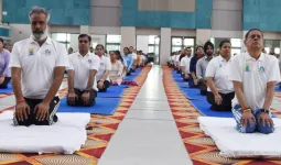 Palwal News : योग स्वस्थ जीवन का आधार- राजेश नागर
