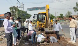 Nuh mewat news: लघु सचिवालय व कोर्ट कॉम्प्लेक्स की पेयजल आपूर्ति लाइन से हटाए गए 53 अवैध कनेक्शन*