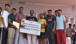 Nuh mewat news: खेलो मेवात जिला स्तरीय प्रतियोगिता के विजेताओं को डीसी ने किया  सम्मानित, 