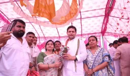 Palwal News : गौशाला निर्माण भारतीय संस्कृति और गौ संरक्षण के प्रति हमारी सामूहिक प्रतिबद्धता का प्रतीक : गौरव गौतम