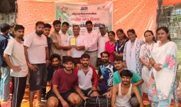 Mewat Taudu News: वॉलीबॉल में निजामपुर की टीम बनी विजेता, जौरासी रही उपविजेता