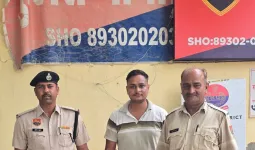 Hathin Palwal News: एक लाख पांच हजार रुपए के इनामी बदमाश को गिरफ्तार
