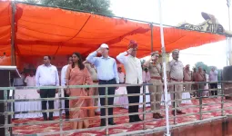 Faridabad News: एनआईटी दशहरा ग्राउंड में हर्षोल्लास से मनाया गया 80वां उपमंडल स्तरीय स्वतंत्रता दिवस समारोह