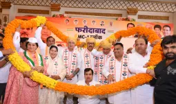 Faridabad News : 12 साल में भाजपा ने केवल भ्रष्टाचार की नींव रखी : राव नरेंद्र सिंह, प्रदेश अध्यक्ष