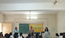 Faridabad News : अग्रवाल कॉलेज में सामाजिक विज्ञान मंच द्वारा नैतिक मूल्यों के महत्व पर व्याख्यान