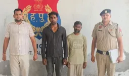 Palwal/Hodal News: अवैध देशी कट्टा 4 जिंदा कारतूस और मोटरसाइकिल सहित 2 आरोपी धरे