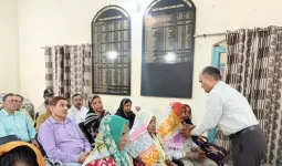 Palwal News : 'सेवा संकल्प अभियान' के तहत वीरांगनाओं एवं पूर्व सैनिकों का किया गया सम्मान