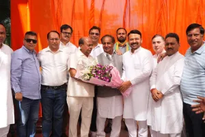अग्रवाल समाज पंचकूला ने भाजपा मेयर उम्मीदवार भाई शाम लाल बंसल को दिया समर्थन