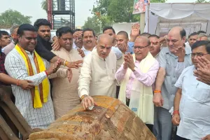 Faridabad News : मुजेसर अंडरपास निर्माण कार्य का भूमि पूजन, 47 करोड़ से ज्यादा की लागत से 18 महीने में होगा तैयार