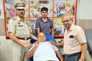 Kurukshetra: महान क्रांतिकारी एवं स्वतंत्रता सेनानी रास बिहारी बोस की जयंती पर लगाया 589 वां स्वैच्छिक रक्तदान शिविर