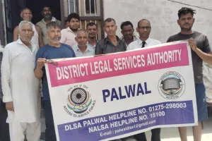 Palwal news: गांव सोलड़ा में लीगल एड क्लीनिक एवं विधिक जागरूकता शिविर का हुआ आयोजन