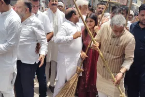 Faridabad News : स्वच्छता और पर्यावरण संरक्षण जनभागीदारी से ही संभव : केन्द्रीय राज्यमंत्री कृष्ण पाल गुर्जर