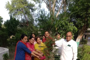 Palwal News : विश्व पर्यावरण दिवस पर आईटीआई पलवल में हुआ पौधारोपण कार्यक्रम