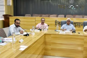 Nuh Mewat News: आयुक्त संजय जून ने की एमडीए की 34वीं गवर्निंग बॉडी की बैठक में विकास कार्यों की समीक्षा*