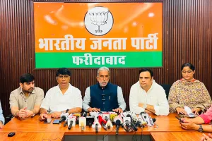 Faridabad News: 12 वर्षों में मोदी सरकार ने सेवा, सुशासन, पारदर्शिता और जवाबदेही का नया अध्याय लिखा है: केंद्रीय राज्यमंत्री कृष्णपाल गुर्जर