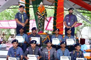 Palwal News : कारगिल दिवस के उपलक्ष्य में स्काउट सेवा शिविर का आयोजन