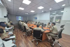 Gurugram News: पुलिस उपायुक्त यातायात ने कांवड़ यात्रा को लेकर की मीटिंग, दिए उचित दिशा-निर्देश