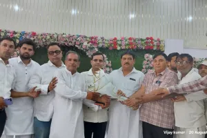 Mewat /Tawdu  News: राजीव गांधी की 82वीं जयंती पर कांग्रेस का कार्यक्रम, वर्धन यादव ने भाजपा पर साधा निशाना