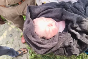 Palwal/Hathin News: नवजात बच्ची रोड किनारे झाड़ियों में स्वस्थ अवस्था में मिली  