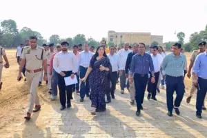 Narnaul News: डीसी अनुपमा अंजली ने मुख्यमंत्री के प्रस्तावित कार्यक्रम की तैयारियों का लिया जायजा