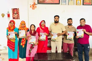 Narnaul News: सीएम नायब सैनी के नारनौल दौरे को लेकर भाजपा कार्यकर्ताओं ने सलामपुरा में दिया न्योता