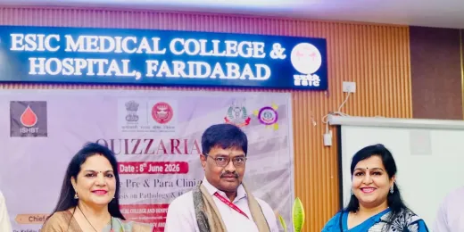 Faridabad News : आईएमए एमएसएन हरियाणा पैरा-क्लिनिकल मेडिकल क्विज़ प्रतियोगिता का आयोजन
