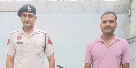 Palwal/Hathin News:नूंह से चोरी की हुई बाइक के साथ शातिर चोर गिरफ्तार 
