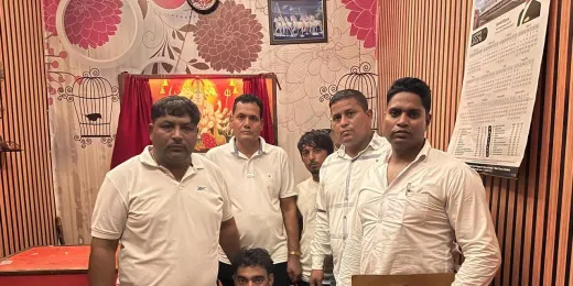 Palwal News: हरियाणा स्टेट नारकोटिक्स कंट्रोल ब्यूरो की फरीदाबाद यूनिट ने 344 ग्राम गांजा मामले में  नशा तस्कर को किया गिरफ्तार।