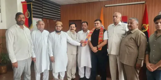 Nuh Mewat News: फिरोजपुर झिरका अमन कमेटी की मेवात पुलिस अधीक्षक अर्पित जैन के साथ विशेष बैठक 