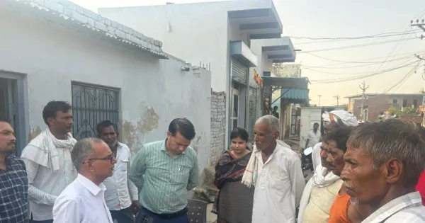 बावल: मतदाता सूची पुनरीक्षण अभियान में सहयोग की अपील, एसडीएम संजीव कुमार ने नागरिकों से किया संवाद