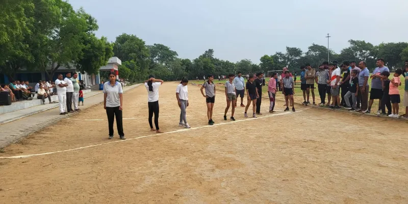 Faridabad News : अटाली खेल परिसर में दौड प्रतियोगिता का आयोजन किया