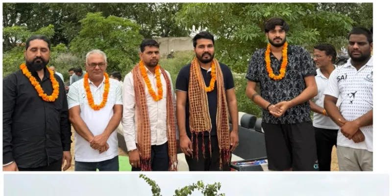 Faridabad News : खलीलपुरी में उमड़ा जनसैलाब, खिलाड़ियों व अभिभावकों का सम्मान